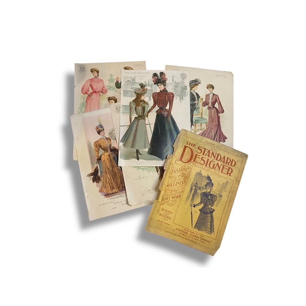 The Standard Designer Antique Ephemera McCalls Advertisements Junk Journal